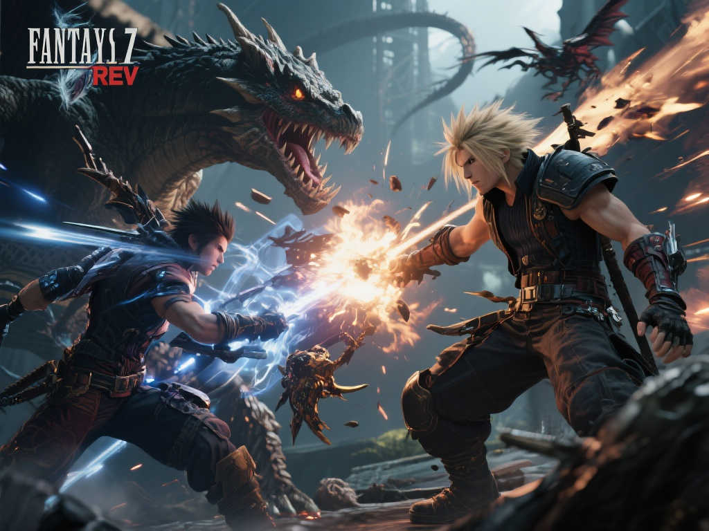 惊人启示!《最终幻想7RE》战斗系统灵感源自《怪物猎人 惊人启示!《最终幻想7RE》战斗系统灵感源自《怪物猎人