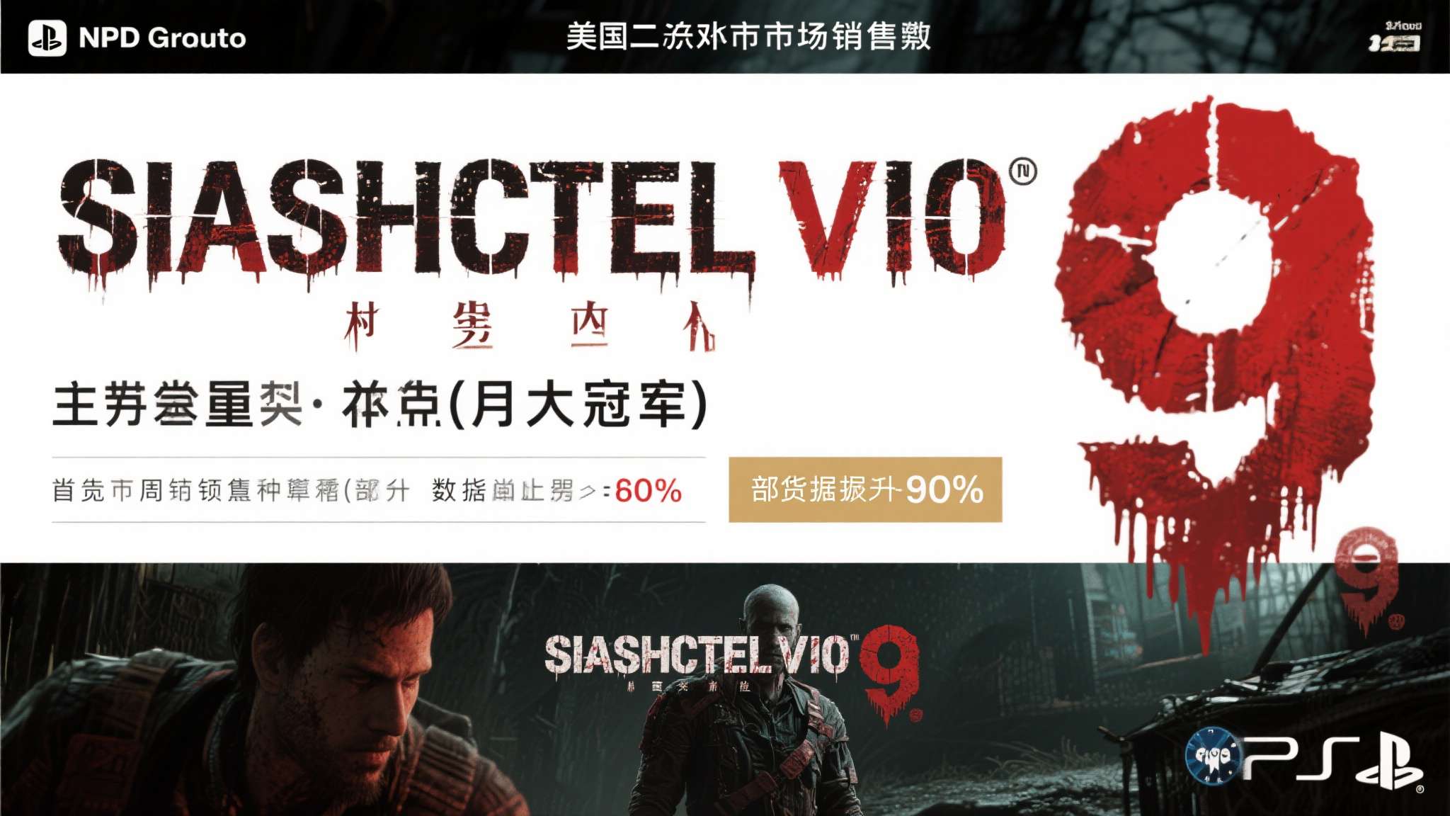 根据NPD集团发布的美国2月游戏市场销售报告显示，《生化危机9》以绝对优势夺得当