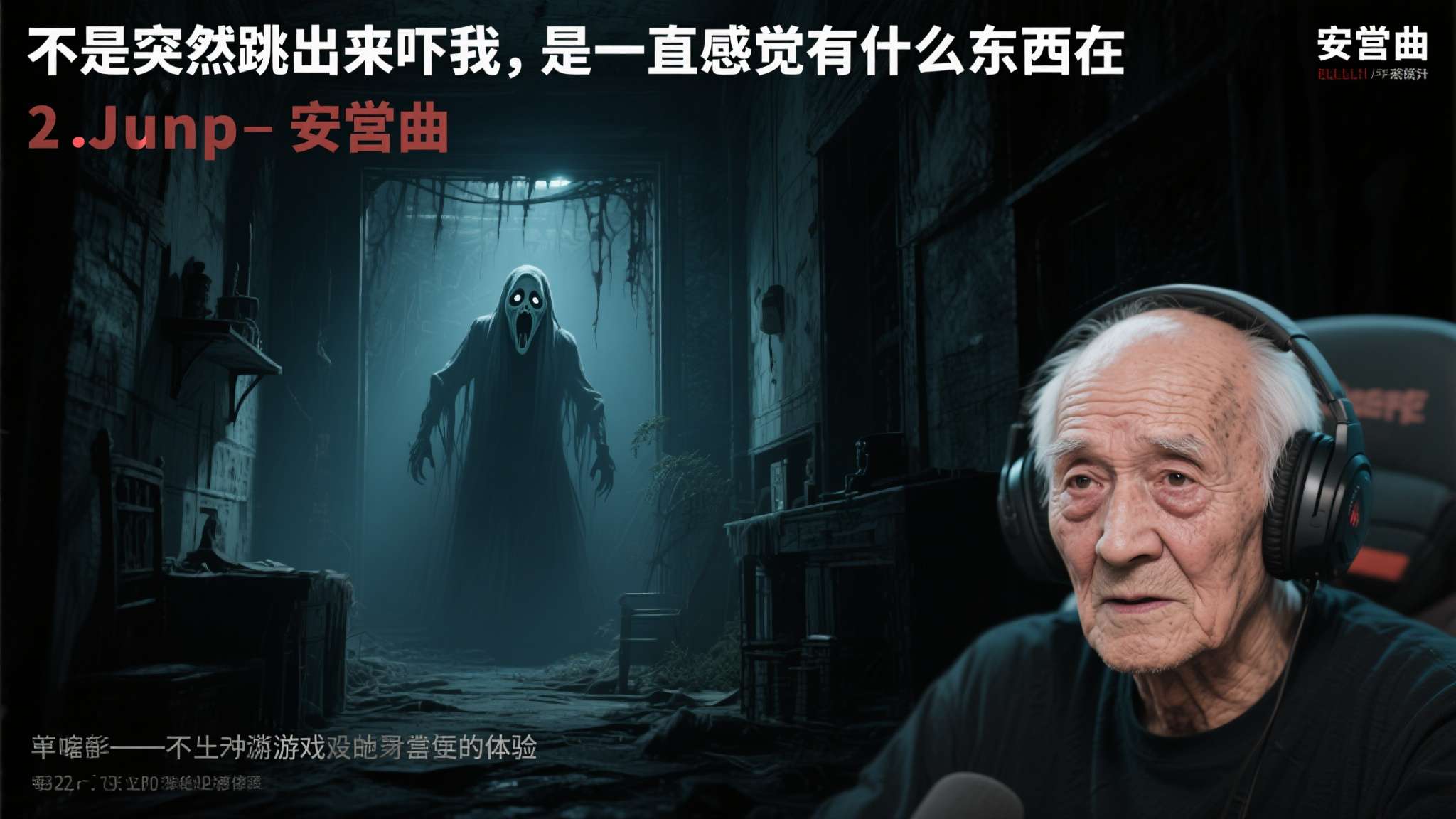 2. 恐惧感设计有层次
区别于单纯依靠Jump Scare制造惊吓的廉价手法，